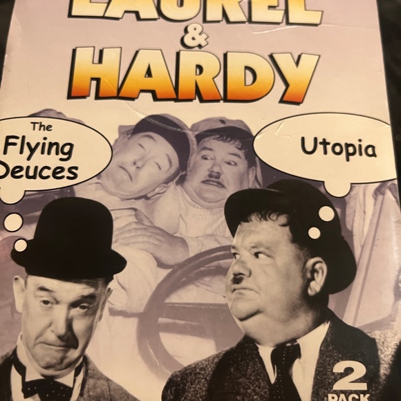 Laurel & Hardy Hollywood Classic ( The Flying Deuces & Utopia ) 2- DVD movie - Picture 2 of 10